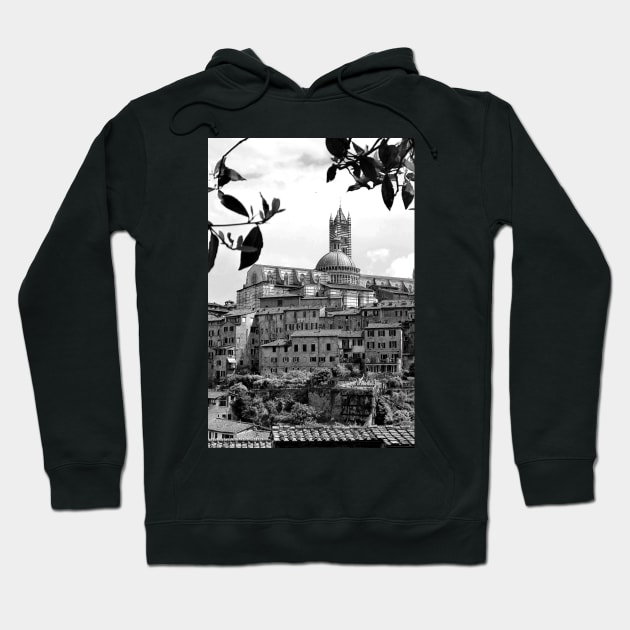 Siena Skyline Cityscape Tuscany Italy Hoodie by AndyEvansPhotos